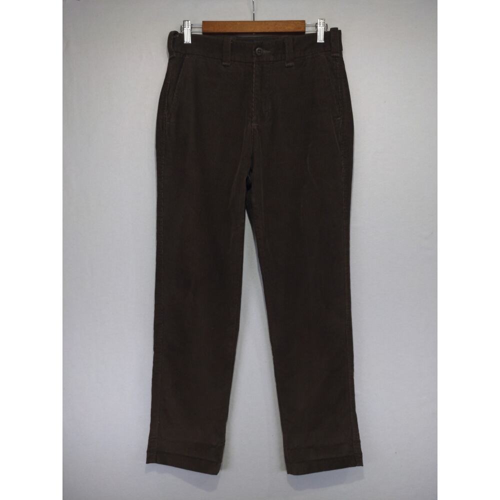 Abercrombie & Fitch Men's 90's Straight Corduroy Pants Size 29 Brown